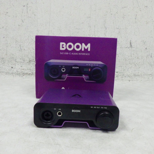 Vist Large View of Product Image Which is Used Apogee BOOM 2X2 USB C AUDIO INTERFACE Computer Interface 2 A/D Recording Inputs