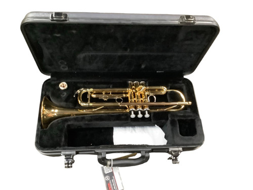 Vist Large View of Product Image Which is Used Yamaha YTR200AD Trumpet