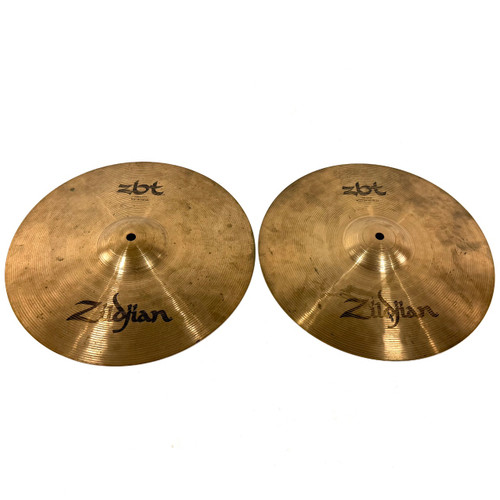 Vist Large View of Product Image Which is Used Zildjian ZBT Hi Hat Cymbals 14"
