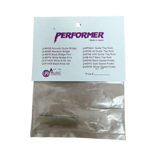 Vist Large View of Product Image Which is Used PERFOMER GIBSON STYLE NUT METAL Guitar Accessory