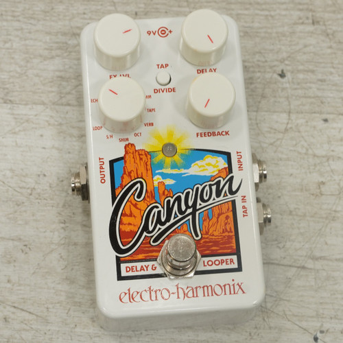 Vist Large View of Product Image Which is Used Electro Harmonix Canyon Delay Pedal