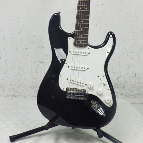 Vist Large View of Product Image Which is Used Squier AFFINITY STRAT SSS S Type Electric Guitar Black 6-String