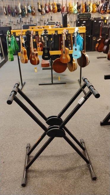 Vist Large View of Product Image Which is Used Roland KS-20 HEAVY DUTY KEYBOARD STAND Single Keyboard Stand