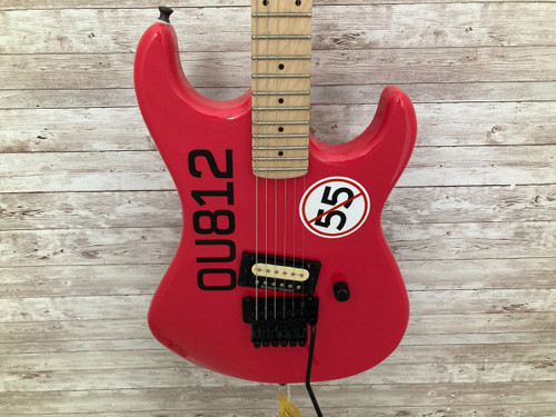 Vist Large View of Product Image Which is Used Kramer BARETTA RUBY RED  Electric Guitar
