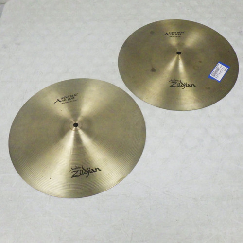 Vist Large View of Product Image Which is Used Zildjian 14 IN A NEW BEAT HI HATS Hi Hat Cymbals 14"