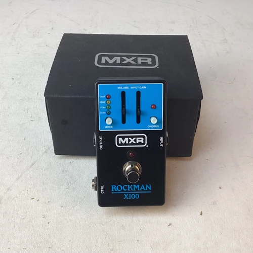 Vist Large View of Product Image Which is Used MXR ROCKMAN X100 Multi-FX Pedal