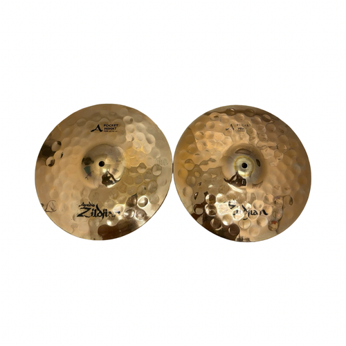 Vist Large View of Product Image Which is Used Zildjian A POCKET HI HATS 13 Hi Hat Cymbals 13"