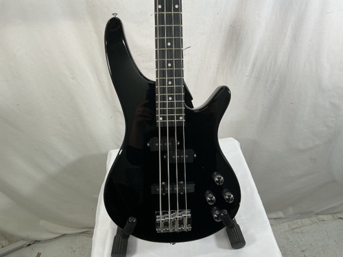 Vist Large View of Product Image Which is Used MINSINE PJ BASS BLACK P Type Bass Guitar Black 4-String