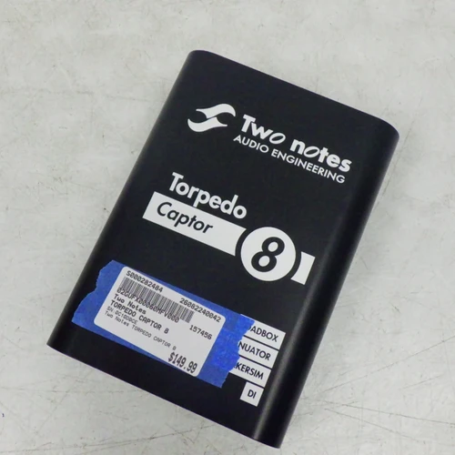 Vist Large View of Product Image Which is Used Two Notes TORPEDO CAPTOR 8 Guitar Effects Pedal