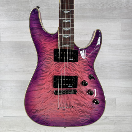 Vist Large View of Product Image Which is Used Schecter Omen Extreme-6 Electric Guitar - Purple