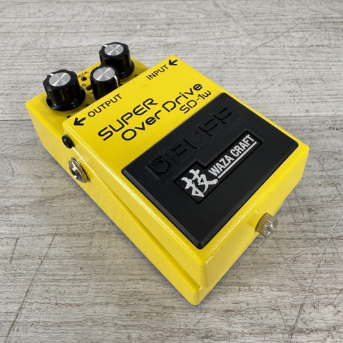 Vist Large View of Product Image Which is Used Boss SD-1W - Waza Craft Super Overdrive Pedal