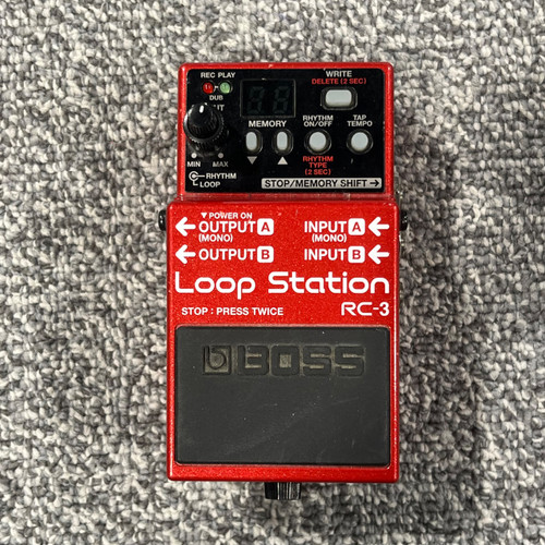 Vist Large View of Product Image Which is Used BOSS RC-3 LOOP STATION Looper Pedal