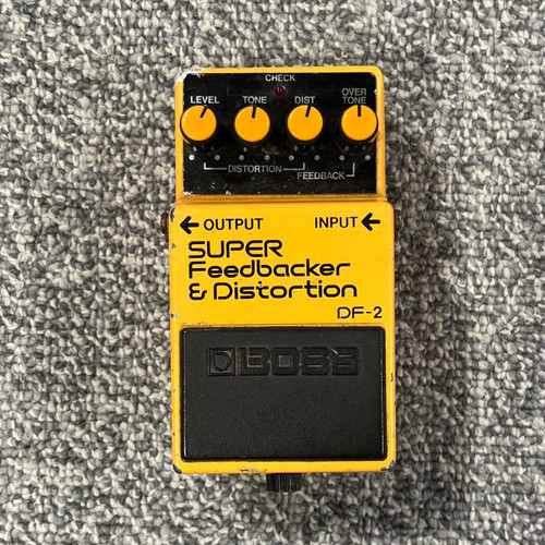 Vist Large View of Product Image Which is Used 1985 BOSS DF-2 SUPER FEEDBACKER + DISTORTION Guitar Pedal