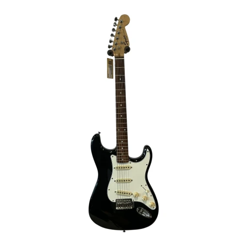 Vist Large View of Product Image Which is Used Squier STRAT S Type Electric Guitar Black 6-String
