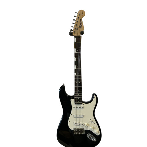 Vist Large View of Product Image Which is Used Starcaster STRAT S Type Electric Guitar Black 6-String
