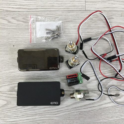 Vist Large View of Product Image Which is Used EMG 81/85 PICKUP SET W/WIRES Guitar Pickup