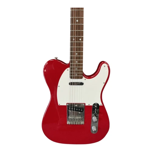 Vist Large View of Product Image Which is Used Squier AFFINITY TELE T Type Electric Guitar Red 6-String