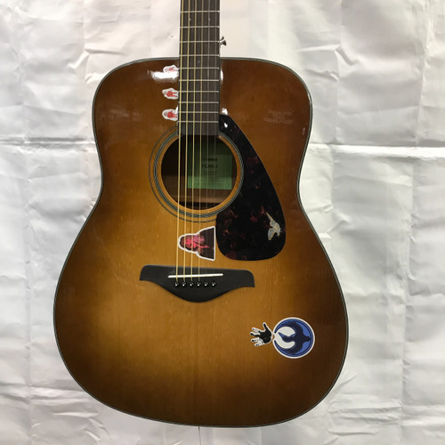 Vist Large View of Product Image Which is Used Yamaha FG800J Solid Top Acoustic Guitar Natural
