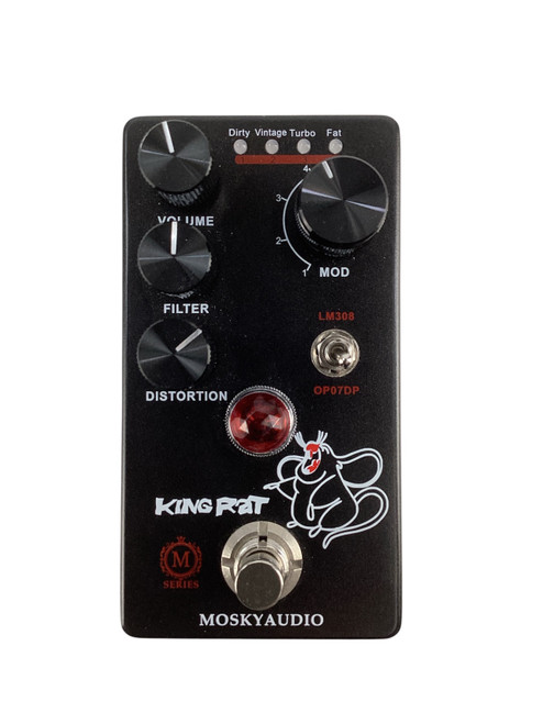 Vist Large View of Product Image Which is Used Mosky Audio Technology King Rat Distortion Pedal 
