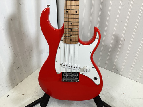 Vist Large View of Product Image Which is Used J Reynolds MINI ELECTRIC GUITAR PRELUDE PACK S Type Electric Guitar Red 6-String