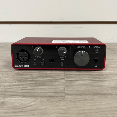 Vist Large View of Product Image Which is Used - Focusrite SCARLETT SOLO Computer Interface 