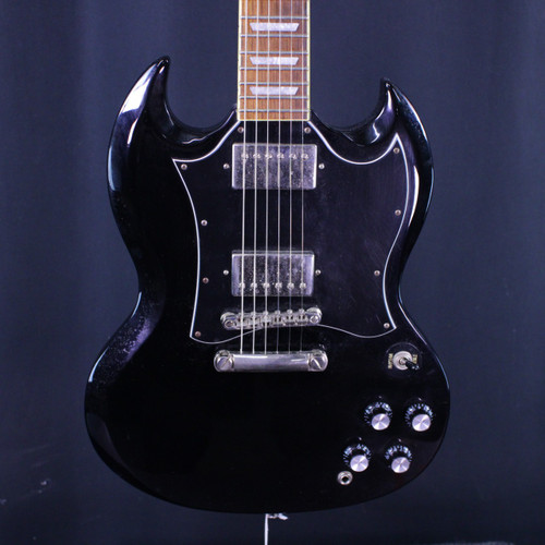 Vist Large View of Product Image Which is Used Epiphone SG PRO 2009 SG Type Electric Guitar Black 6-String