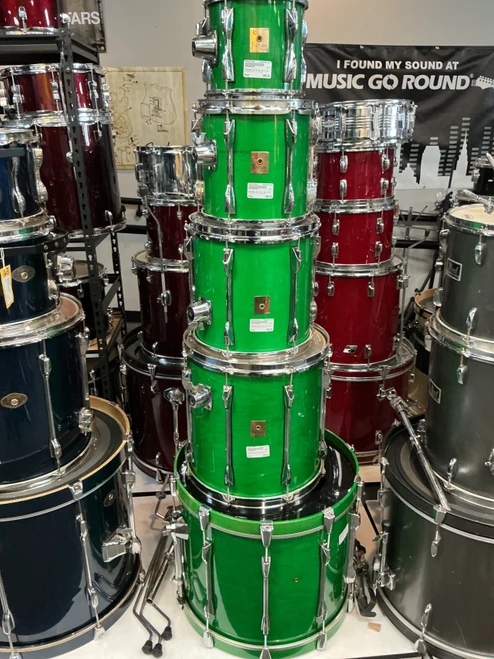 Vist Large View of Product Image Which is Used FORTUNE 20 15 12 10 8 IN Drum Shell Kit Green