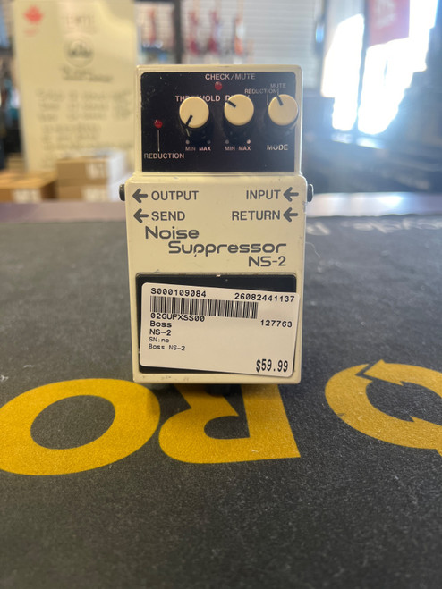 Vist Large View of Product Image Which is Used Boss NS-2 Noise Reduction Pedal