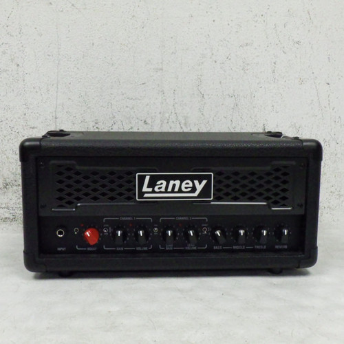 Vist Large View of Product Image Which is Used Laney Ironheart Foundry Dualtop Head Solid State Guitar Head