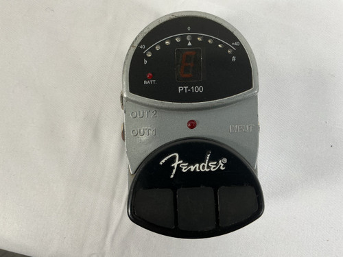 Vist Large View of Product Image Which is Used Fender PT-100 NO BATTERY PLATE SCREW Tuner Pedal