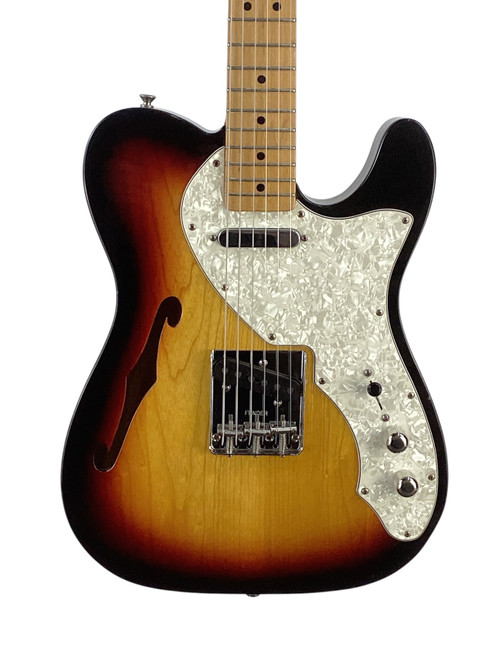 Vist Large View of Product Image Which is Used Fender Telecaster ‘69 Thinline Reissue 2002 Electric Guitar -WEAR