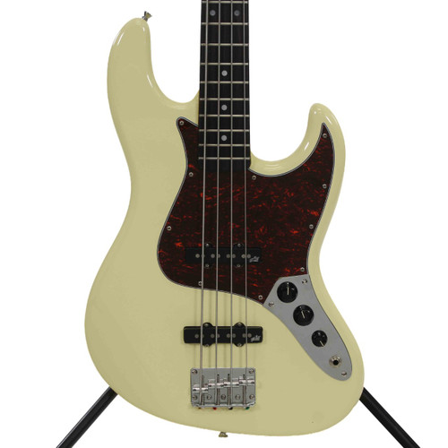 Vist Large View of Product Image Which is Used Tagima TW-73 J Type Bass Guitar White 4-String