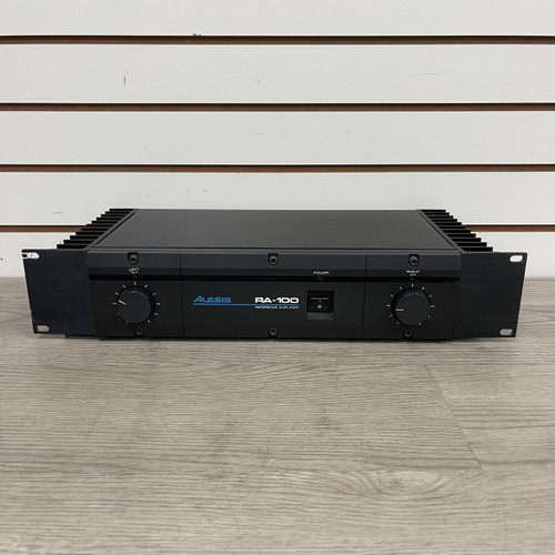 Vist Large View of Product Image Which is Used Alesis RA-100 Power Amplifier