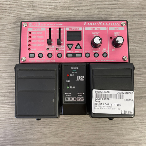 Vist Large View of Product Image Which is Used - Boss RC-30 LOOP STATION Looper Pedal