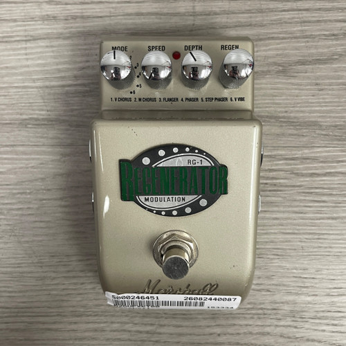 Vist Large View of Product Image Which is Used - Marshall REGENERATOR RG-1 Modulation Multi-FX Pedal