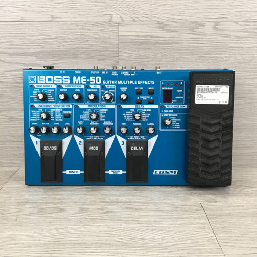 Vist Large View of Product Image Which is Used Boss ME-50 Floorboard Effect