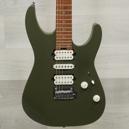 Vist Large View of Product Image Which is Used Charvel Pro-mod DK24 HSH Electric Guitar Army Drab