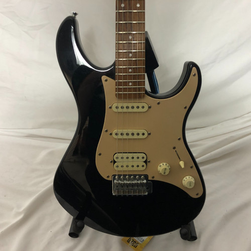 Vist Large View of Product Image Which is Used Yamaha EG112C S Type Electric Guitar Black 6-String