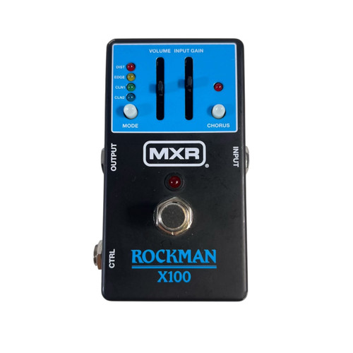 Vist Large View of Product Image Which is Used MXR ROCKMAN X100 Overdrive Pedal