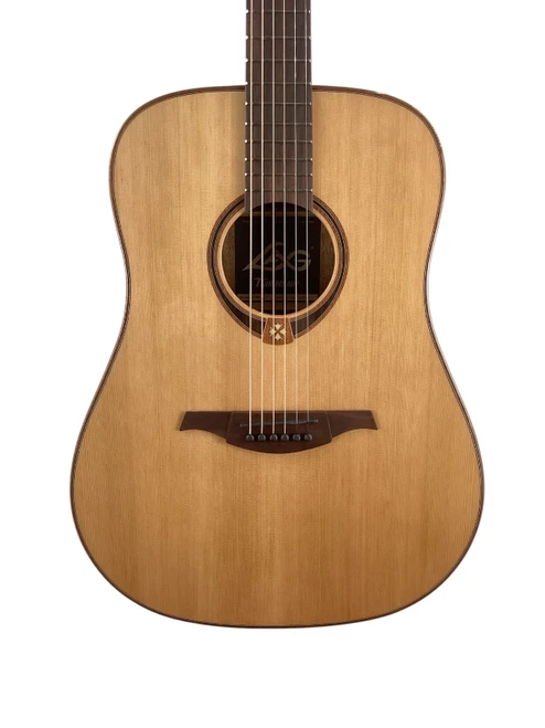 Vist Large View of Product Image Which is Used Lag Tramontane T118 Dreadnought Acoustic Guitar 