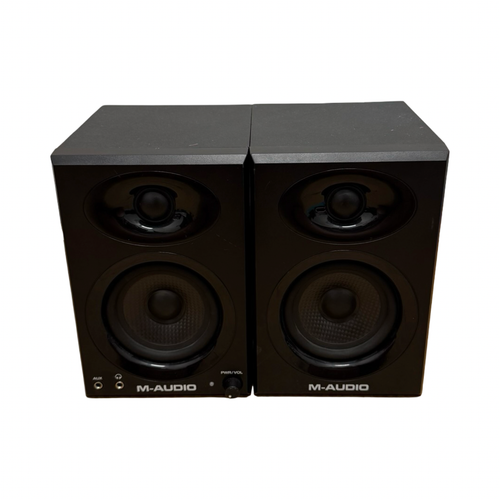 Vist Large View of Product Image Which is Used M-Audio BX3 GRAPHITE MONITORS PAIR Powered Studio Monitor