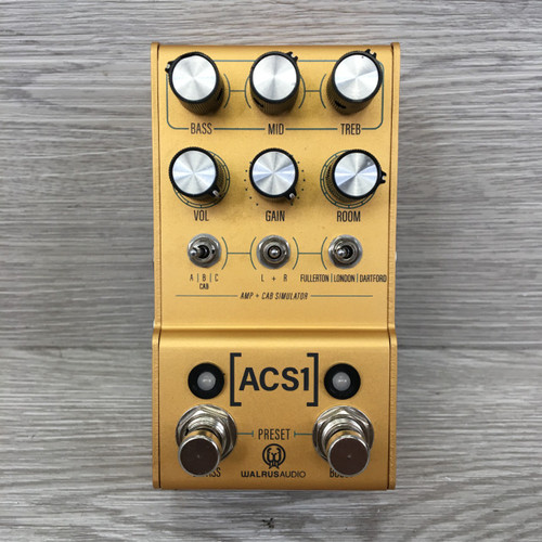 Vist Large View of Product Image Which is Used Walrus Audio ACS1 MKI Guitar PreAmp Pedal