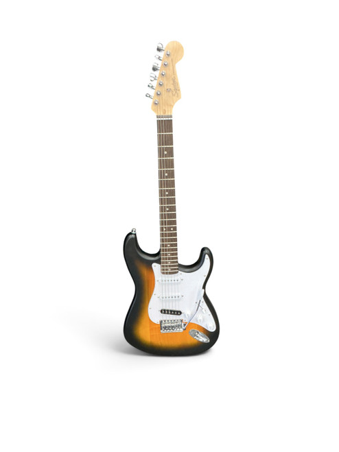 Vist Large View of Product Image Which is Used Squier DEBUT COLLECTION STRAT S Type Electric Guitar Sunburst 6-String