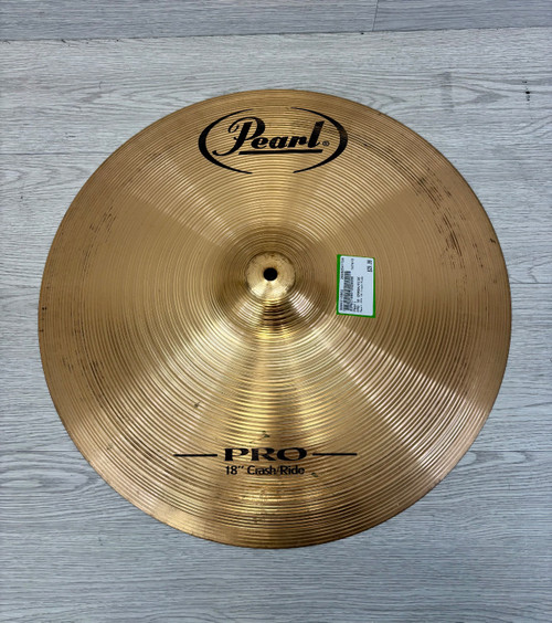 Vist Large View of Product Image Which is Used Pearl PRO 18 CRASH/RIDE Crash Cymbal 18"