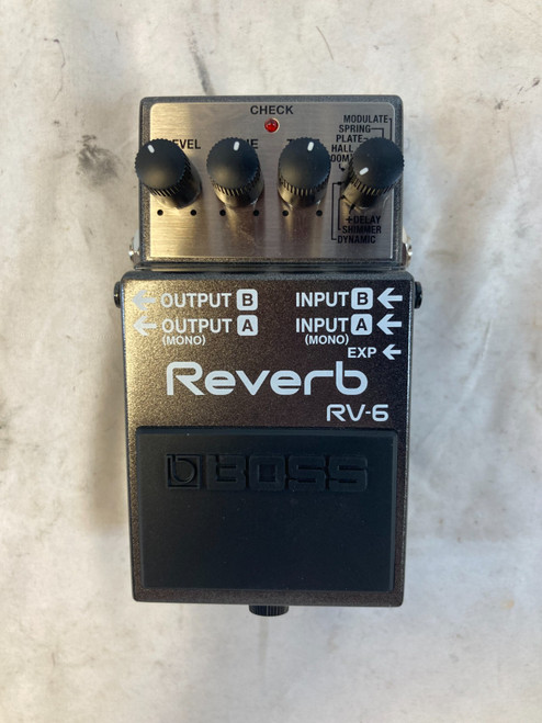 Vist Large View of Product Image Which is Used Boss RV-6 Reverb Pedal