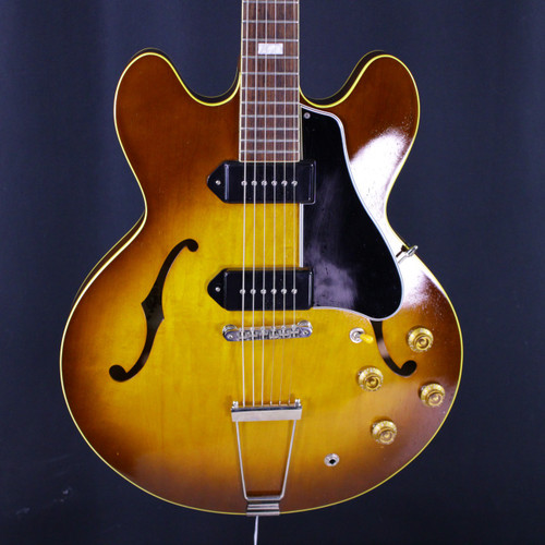 Vist Large View of Product Image Which is Used KING SNAKE SMITH Semi-Hollow Electric Guitar Sunburst 6-String