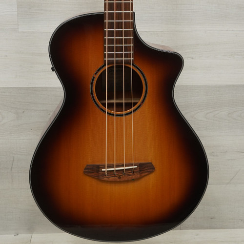 Vist Large View of Product Image Which is Used Breedlove Discovery S Concert Acoustic Bass Guitar Sunburst