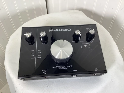 Vist Large View of Product Image Which is Used M-Audio M-TRACK 2X2 Computer Interface 2 A/D Recording Inputs