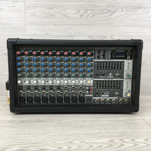 Vist Large View of Product Image Which is Used Behringer EUROPOWER PMP2000 POWERED MIXER Powered Mixer