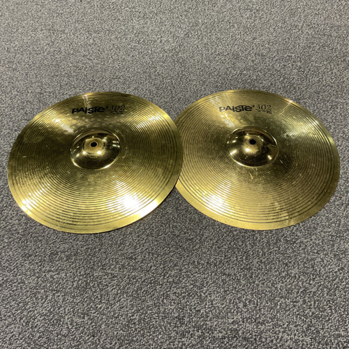 Vist Large View of Product Image Which is Used PAISTE 302 14 INCH Hi Hat Cymbals
